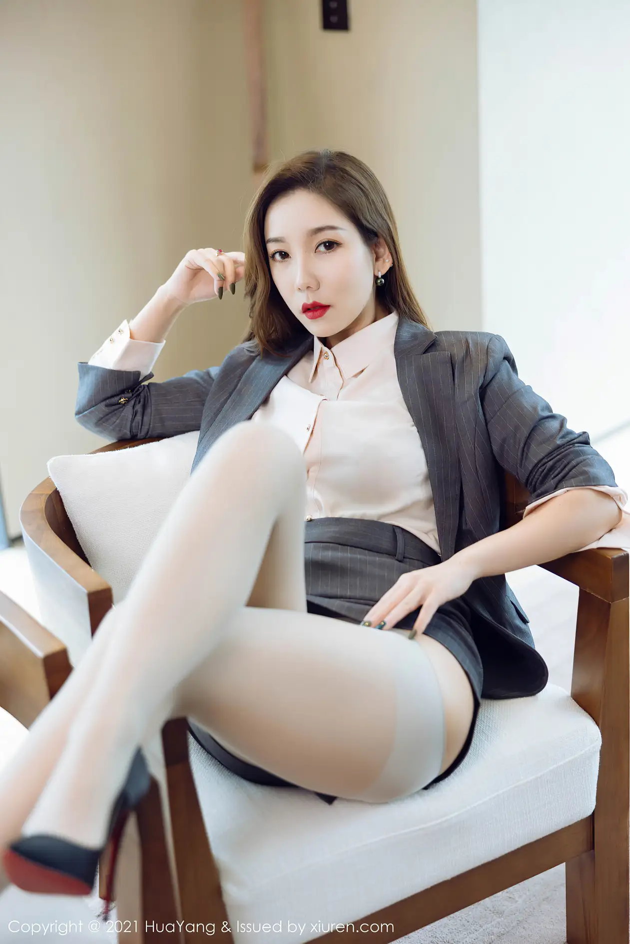 [Huayang] 2021.11.29 VOL.0470 Ai Jingxiang#[50P]-17