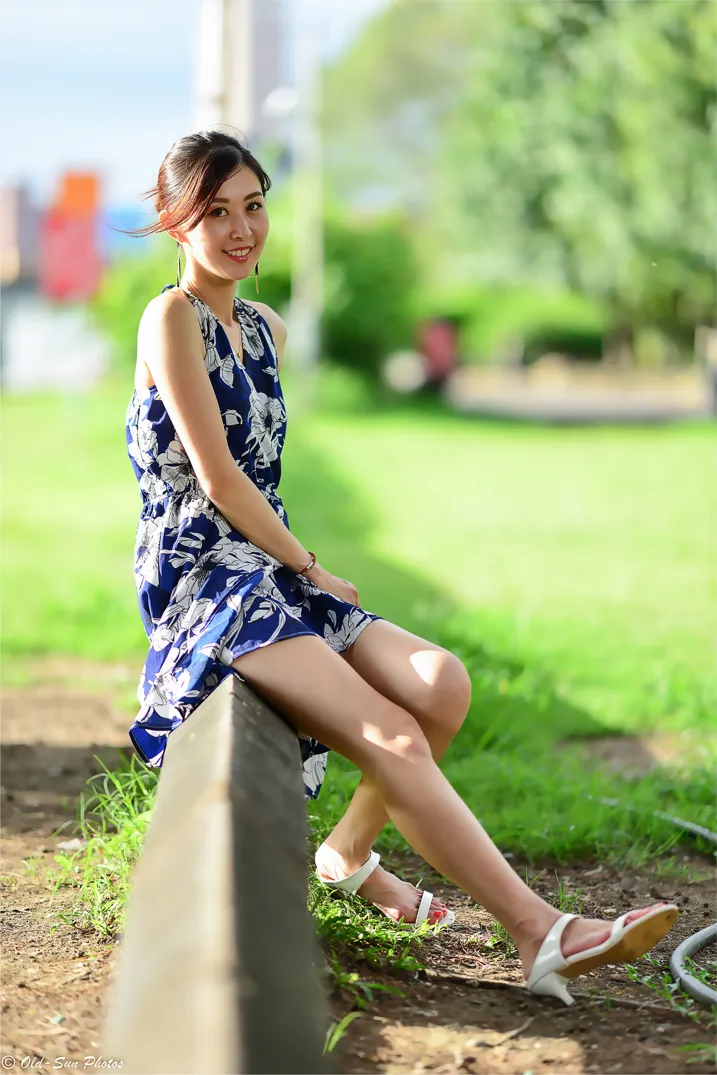 [Mzsock] NO.196 Zhao Tingting dress with cool and high legs street photography#[105P]-67