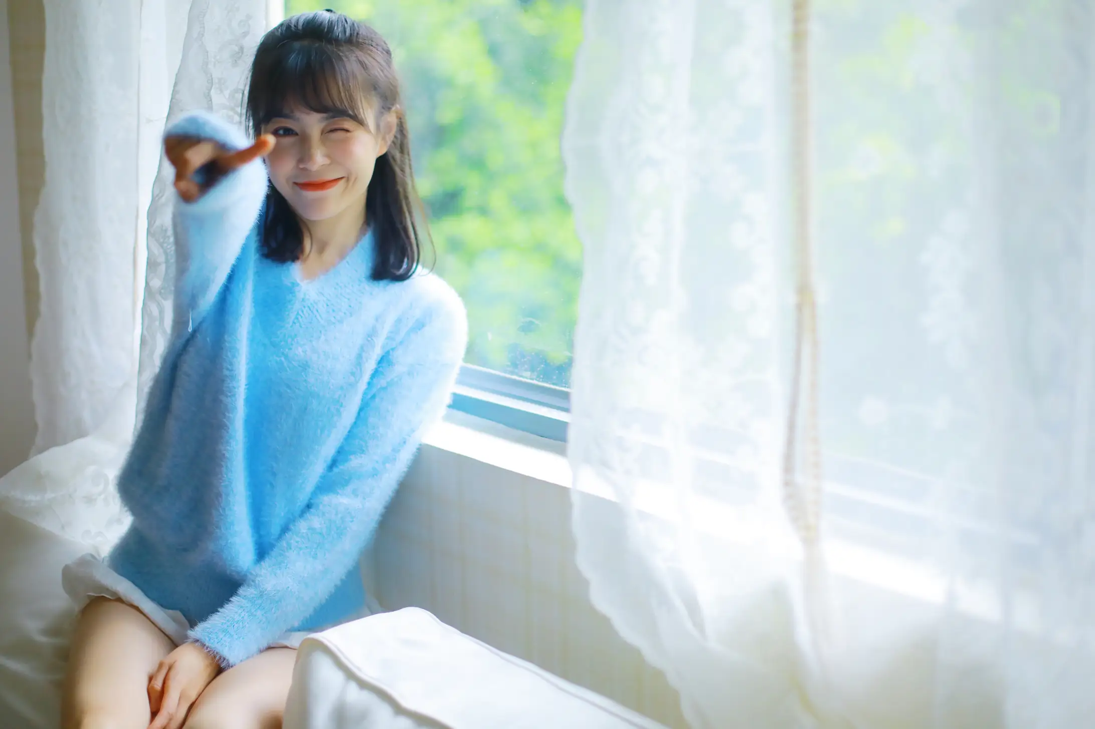 [YITUYU] 2021.04.13 Vol.038 – Blue Sweater naked heart#[34P]-3