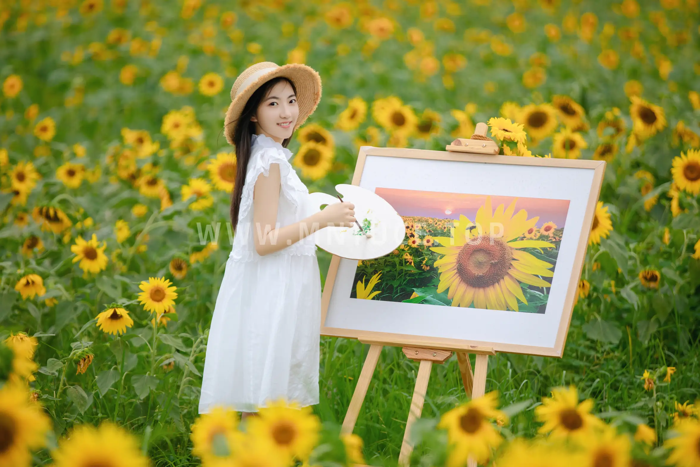 [YITUYU] 2022.08.22 Vol.1766 – Sunflower Girl chestnut#[22P]-18